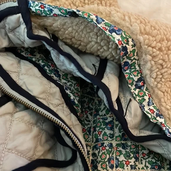 The Great. Reversible Quilted Jacket Sz 2/M - Picture 10 of 11